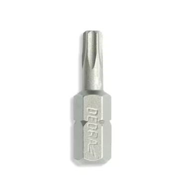 DEDRA 18A03T150-10 Csavarhúzó bitek Torx T15x25mm, 10 db/ műanyag doboz.