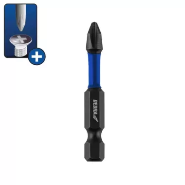 DEDRA 18A62PH30-02 Ütvecsavarozó végek Phillips PH3x50mm,2db