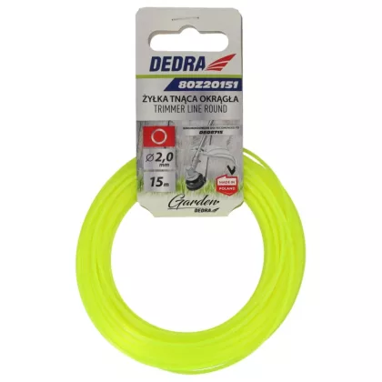 DEDRA 80Z20151 Vágódamil kör keresztmetszetű 2,0mmx15m