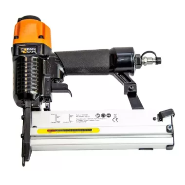 DEDRA A533152 Pneumatikus tűző és szegbelövő gép 2in1, (GA18, tipus 90) 6-40mm, szegméret 15-50mm