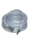 DEDRA A535104 Spirálos erősített tömlő sűrített levegőre 7,5m,PVC, 9,5x15mm, gyorscsatlakozóval