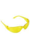 DEDRA BH1054 Védőszemüveg, polikarbonát, sárga