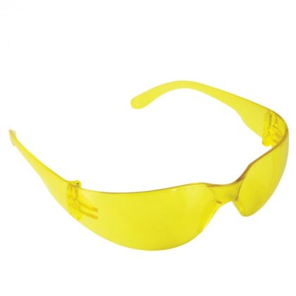 DEDRA BH1054 Védőszemüveg, polikarbonát, sárga