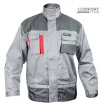   DEDRA BH3BL-S Védőkabát S/48 méretben, szürke, Comfort line, 190g/m2 grammatúra