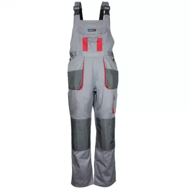 DEDRA BH3SO-XXL Védő kertésznadrág XXL/58 méretben, szürke, Comfort line, 190g/m2 grammatúra