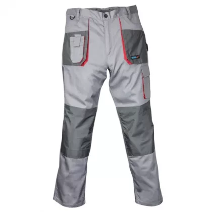 DEDRA BH3SP-LD Védőnadrág LD/54 méretben, szürke, Comfort line, 190g/m2 grammatúra