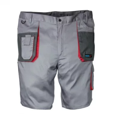 DEDRA BH3ST-L Védő rövidnadrág méret L/52, szürke, Comfort line, anyagsúly 190g/m2