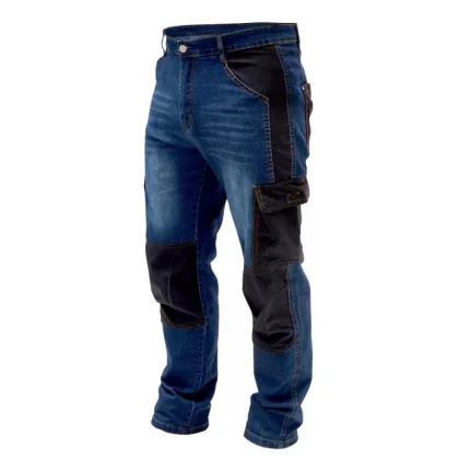 DEDRA BH45SP-XXL Farmernadrág, méret XXL, denim 280g/m2