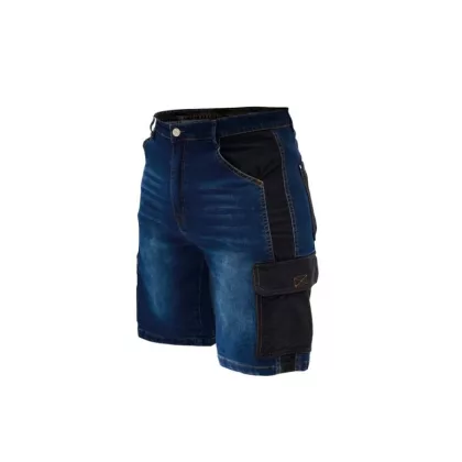   DEDRA BH45ST-XXL Farmer rövidnadrág, méret XXL, denim 280g/m2