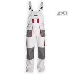   DEDRA BH4SO-LD Védő kertésznadrág LD/54 méretben, fehér, 190g/m2 grammatúra