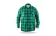 DEDRA BH51F4-XL Flanel ing zöld, méret XL, 100% pamut