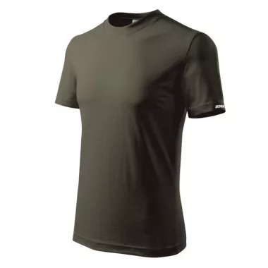 DEDRA BH5TA-XXL Férfi rövid ujjú póló XXL, army, 100% pamut