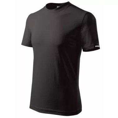 DEDRA BH5TB-XL Férfi rövid ujjú póló XL, fekete, 100% pamut