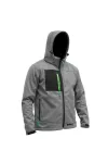 DEDRA BH61KS-S Softshell kabát kapucnival, méretek: S, 96% poliészter+ 4% elasztán