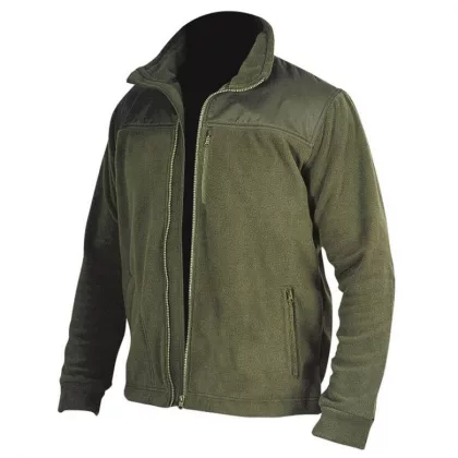   DEDRA BH6PA-XXXL Polár pulóver betétekkel,280g/m2,méret:XXXL,szín: zöld-katonai