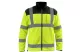 DEDRA BH80P3-XXXL Polár felső fényvisszaverős 280g/m2,méret:XXXL,sárga-fekete