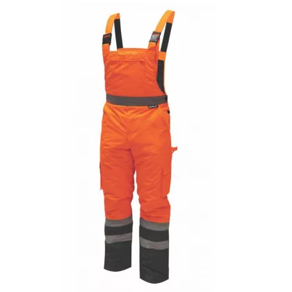 DEDRA BH80SO2-M Bélelt fényvisszaverős kertésznadrág méret M,narancs