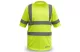 DEDRA BH81T1-XXXL Férfi rövid ujjú póló, láthatósági, sárga, mérete XXXL