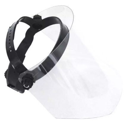 DEDRA BHST01 Polikarbonát arcvédőpajzs, 1mm vastag, 24cm hosszú, CE