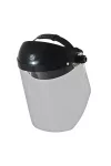 DEDRA BHST04 Polikarbonát arcvédőpajzs, 1mm vastag, 24cm hosszú, CE