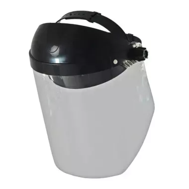 DEDRA BHST04 Polikarbonát arcvédőpajzs, 1mm vastag, 24cm hosszú, CE