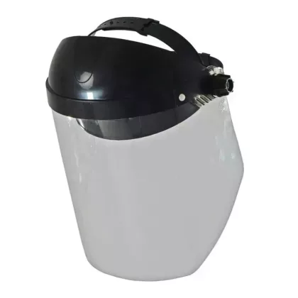   DEDRA BHST04 Polikarbonát arcvédőpajzs, 1mm vastag, 24cm hosszú, CE