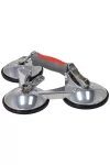 DEDRA DED06P13 Tapadókorong üveghez hármas 3x123mm max.180kg