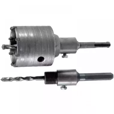 DEDRA DED1505-2 Koronás fúró SDS plusz, 65mm, fúróvezetővel