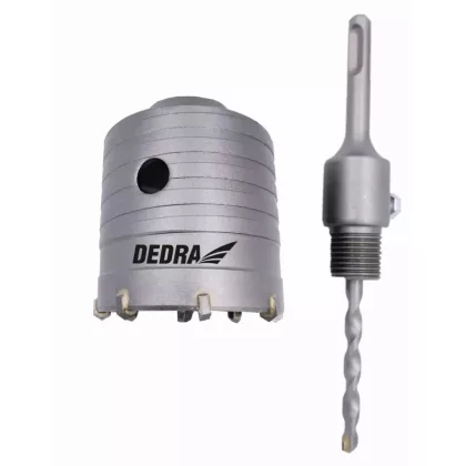   DEDRA DED1505-D Koronás fúró SDS plusz, 65mm, fúróvezetővel