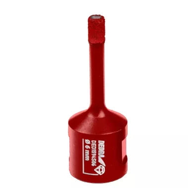 DEDRA DED1594S06 Gyémánt koronafúró Vacuum brazed, M14, 6mm