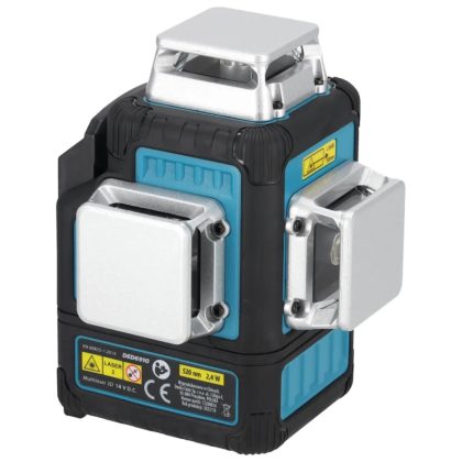 DEDRA DED6910 Akkumulátoros többvonalas lézer, zöld