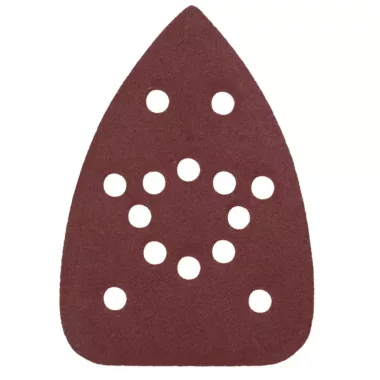 DEDRA DED70631 Delta csiszolópapír #DED7063 60gr 140x140x93mm, tépőzáras, 5db-os szett