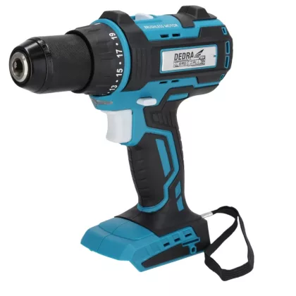   DEDRA DED7141 Szénkefe nélküli csavarhúzó 18V 13mm ütés nélküli