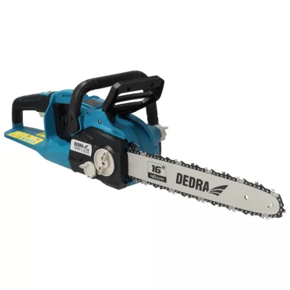   DEDRA DED7195V Szénkefe nélküli akkumulátoros láncfűrész 40cm 2x18V SAS+ALL