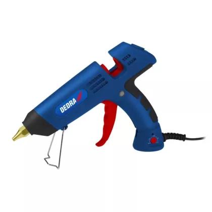 DEDRA DED7557 Forró ragasztópisztoly 150W 11.2mm, hőmérsékletszabályozás