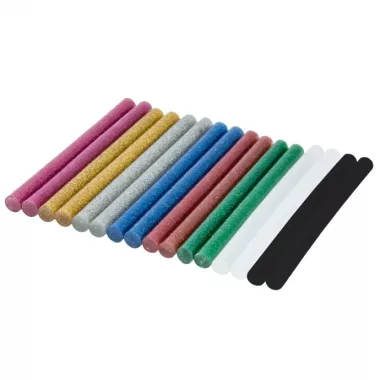 DEDRA DED7577 Ragasztópatron kék csillám 8db 8x100mm