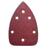   DEDRA DED79411 Delta csiszolópapír 140x140x80mm, 60gr, tépőzáras, 5db-os szett