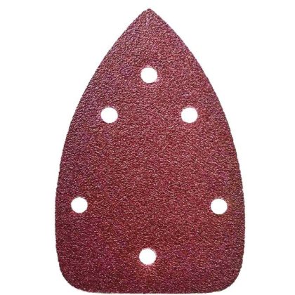   DEDRA DED79413 Delta csiszolópapír 140x140x80mm, 100gr, tépőzáras, 5db-os szett