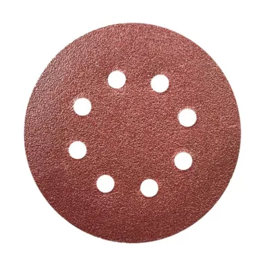 DEDRA DED79472 Csiszolókorong 125mm, 80gr, tépőzáras, 5db-os szett