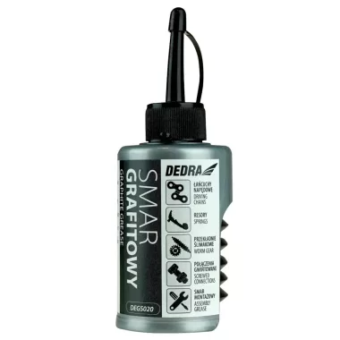 DEDRA DEGS020 Grafitos zsír 60ml palack zsírzófejjel