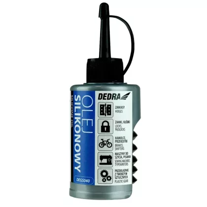DEDRA DEGS040 Szilikonolaj 60ml palack zsírzófejjel