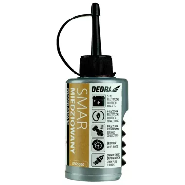 DEDRA DEGS060 Réz zsír 60ml palack zsírzófejjel