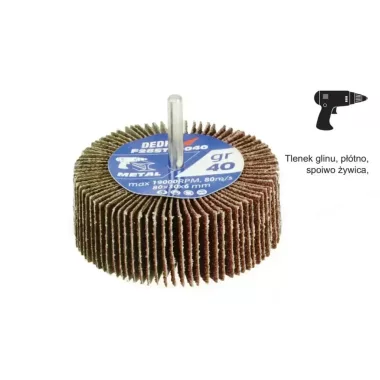 DEDRA F28ST80080 Csiszoló stift 80x30x6mm, gr80