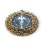 DEDRA F31-100 Réz korong drótkefe 100mm szárral