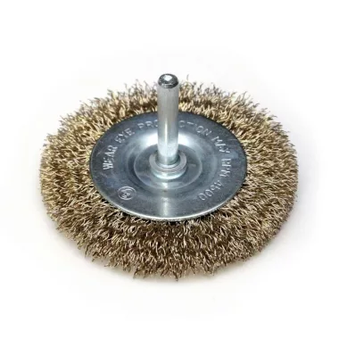 DEDRA F31-100 Réz korong drótkefe 100mm szárral