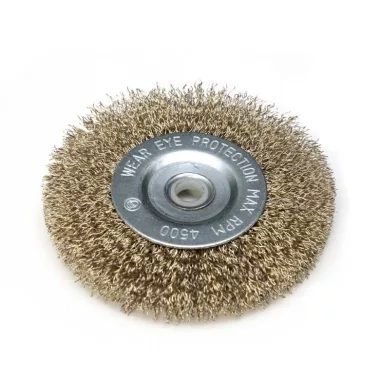 DEDRA F33-150 Réz korong drótkefe 150mm, furat átmérő 16mm