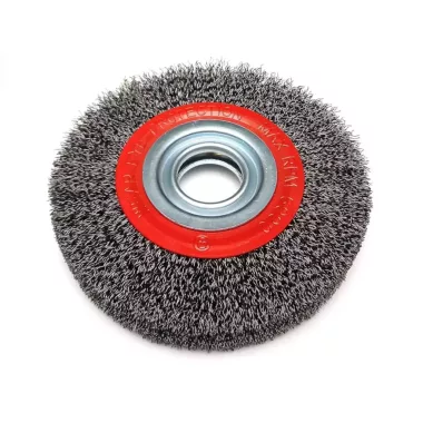 DEDRA F34-150 Acél korong drótkefe 150mm, redukció: 25,22,20,16,12.7mm