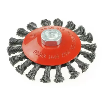 DEDRA F40-115 Drótkefe 115mm, M14