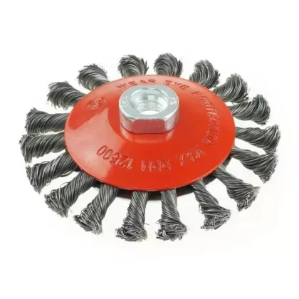 DEDRA F40-125 Drótkefe 125mm, M14