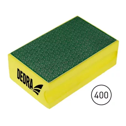 DEDRA FG0400 Gyémánt csiszolótömb kézi polírozáshoz 400